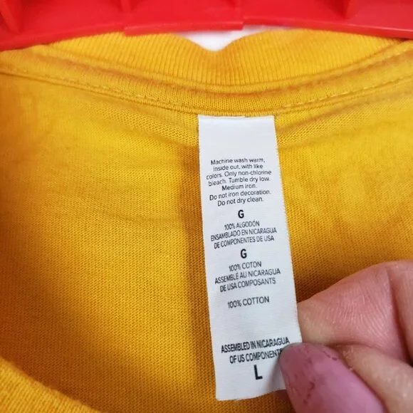 Dragonball Z Men's Yellow Graphic Tee Shirt Sz L - Picture 2 of 5